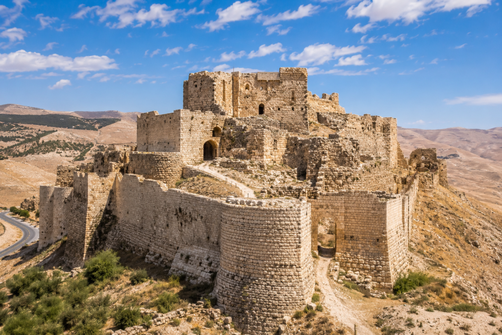 Castelul Shobak Iordania –  fortăreței cruciaților